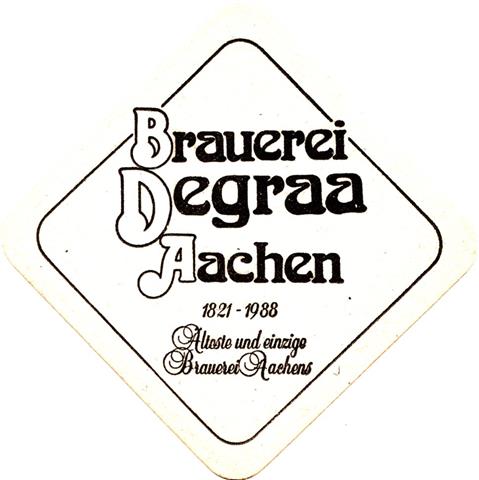 aachen ac-nw degraa raute 1a (185-lteste und einzige-schwarz)